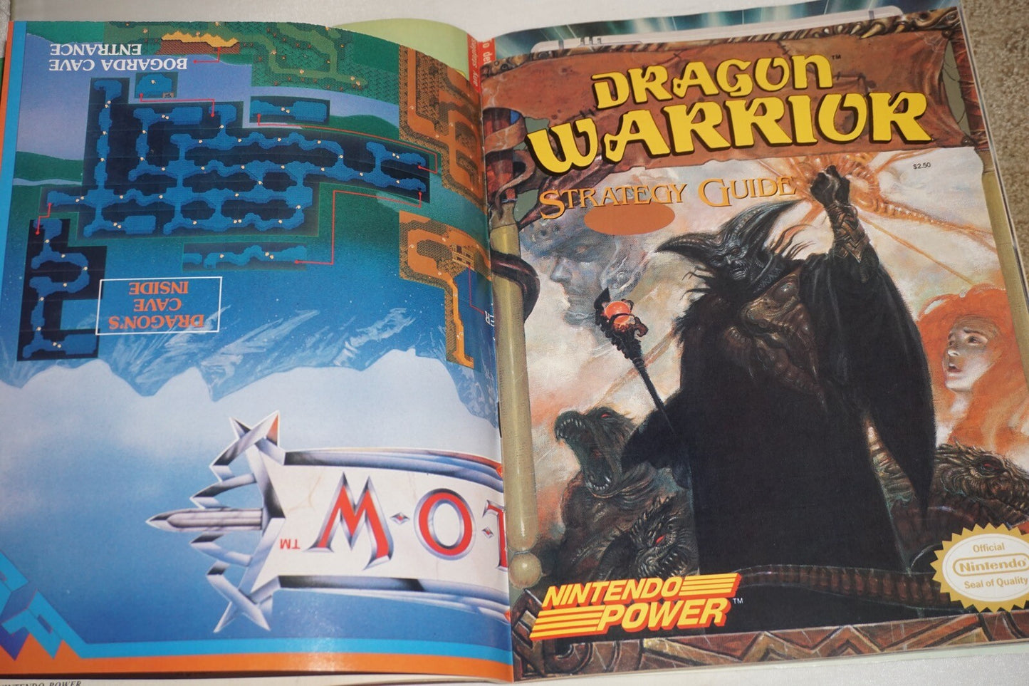 November/December 1989 Tetris Nintendo Power Magazine #3 Poster Guide