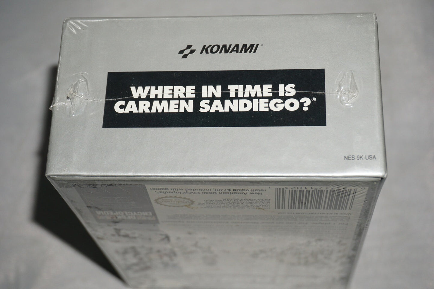 Where In Time Is Carmen Sandiego (Nintendo NES) NEW Factory Sealed