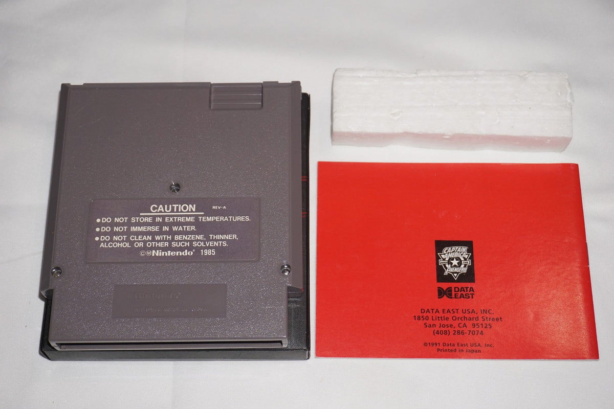 Captain America and The Avengers (Nintendo NES) Complete in Box CIB
