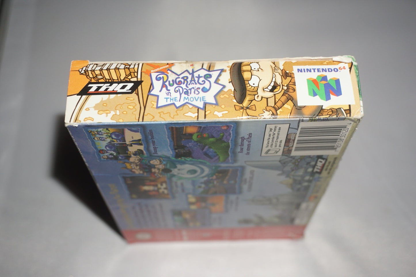 Rugrats In Paris Movie (Nintendo 64 N64) Complete in Box CIB