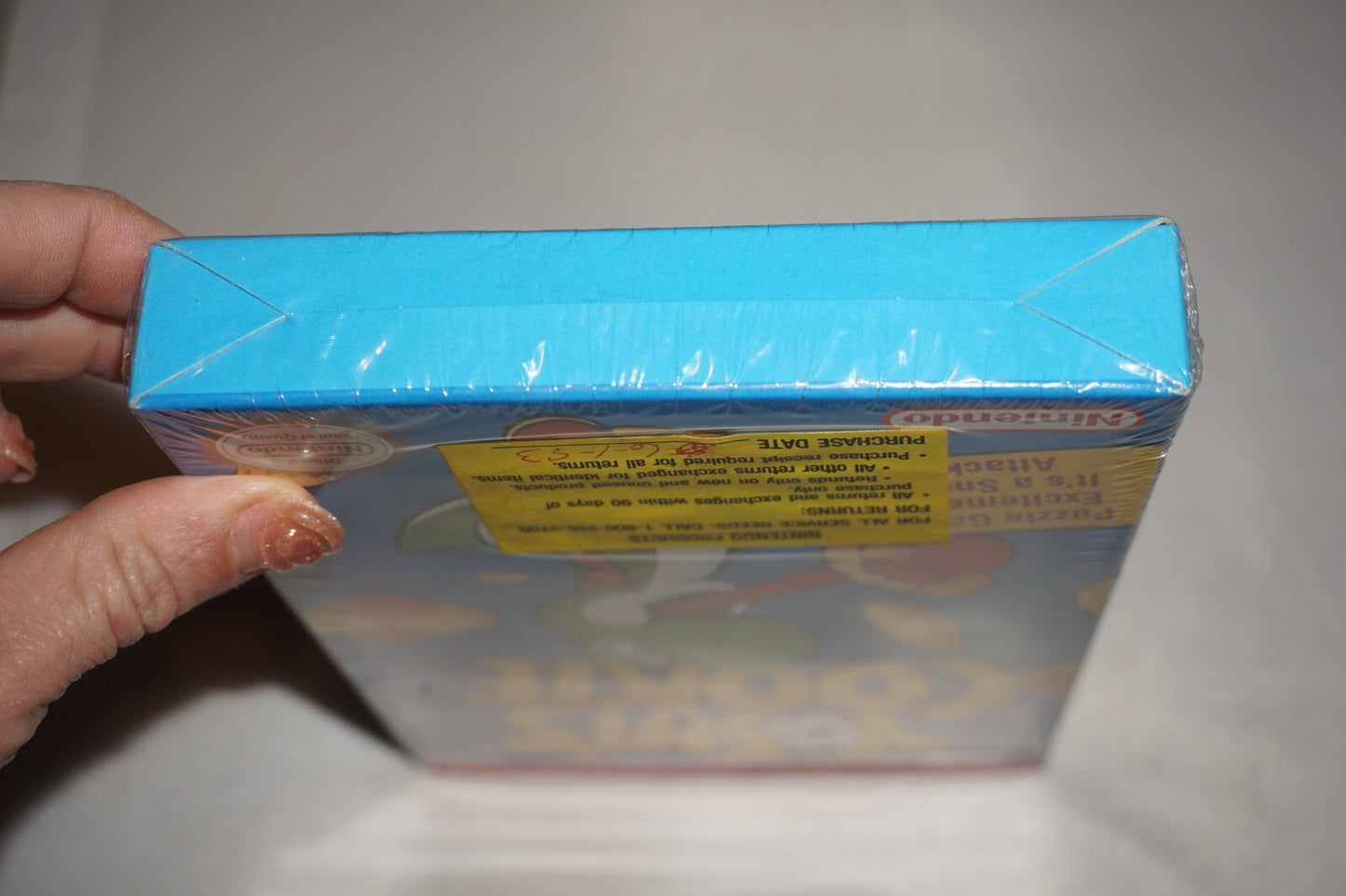 Yoshi's Cookie (Nintendo NES) Complete in Box CIB Near Mint #1
