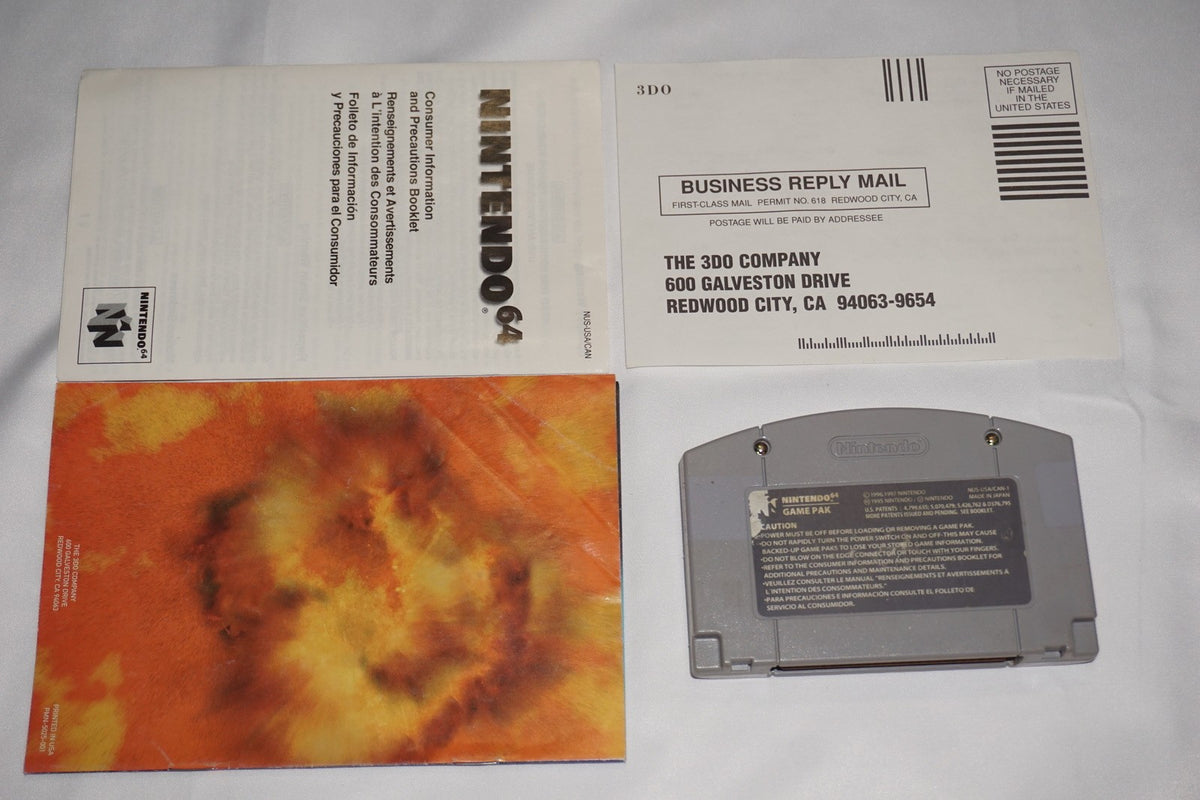 Battletanx (Nintendo 64 N64) Complete in Box w/ Reg Card CIB