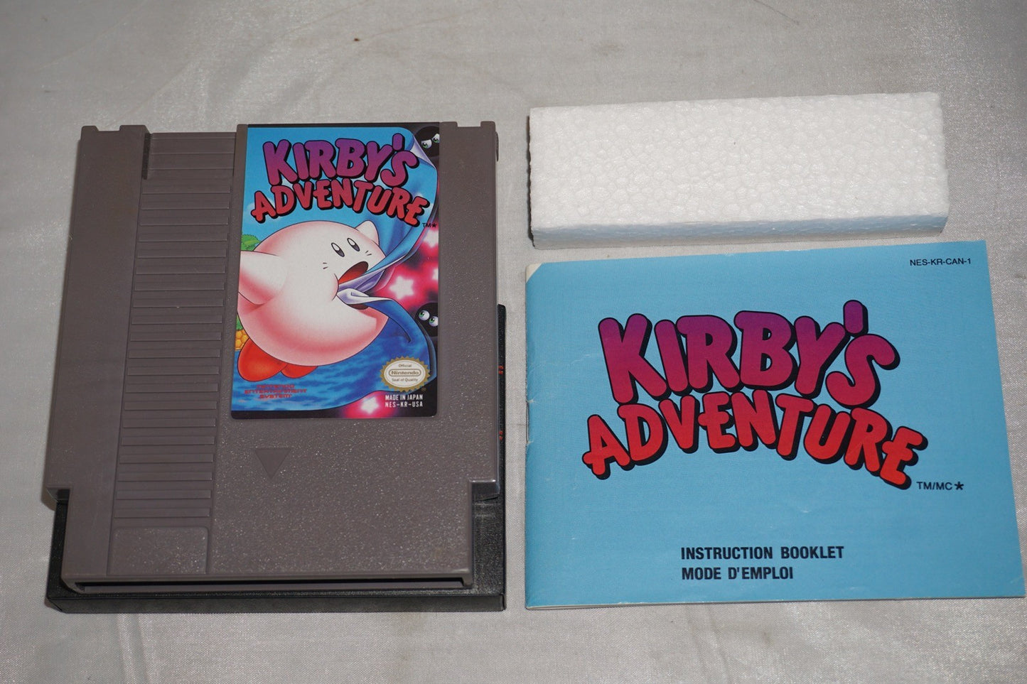 Kirby's Adventure (Nintendo NES) Complete in Box CIB