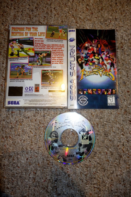 Fighting Vipers (Sega Saturn, 1996) Complete