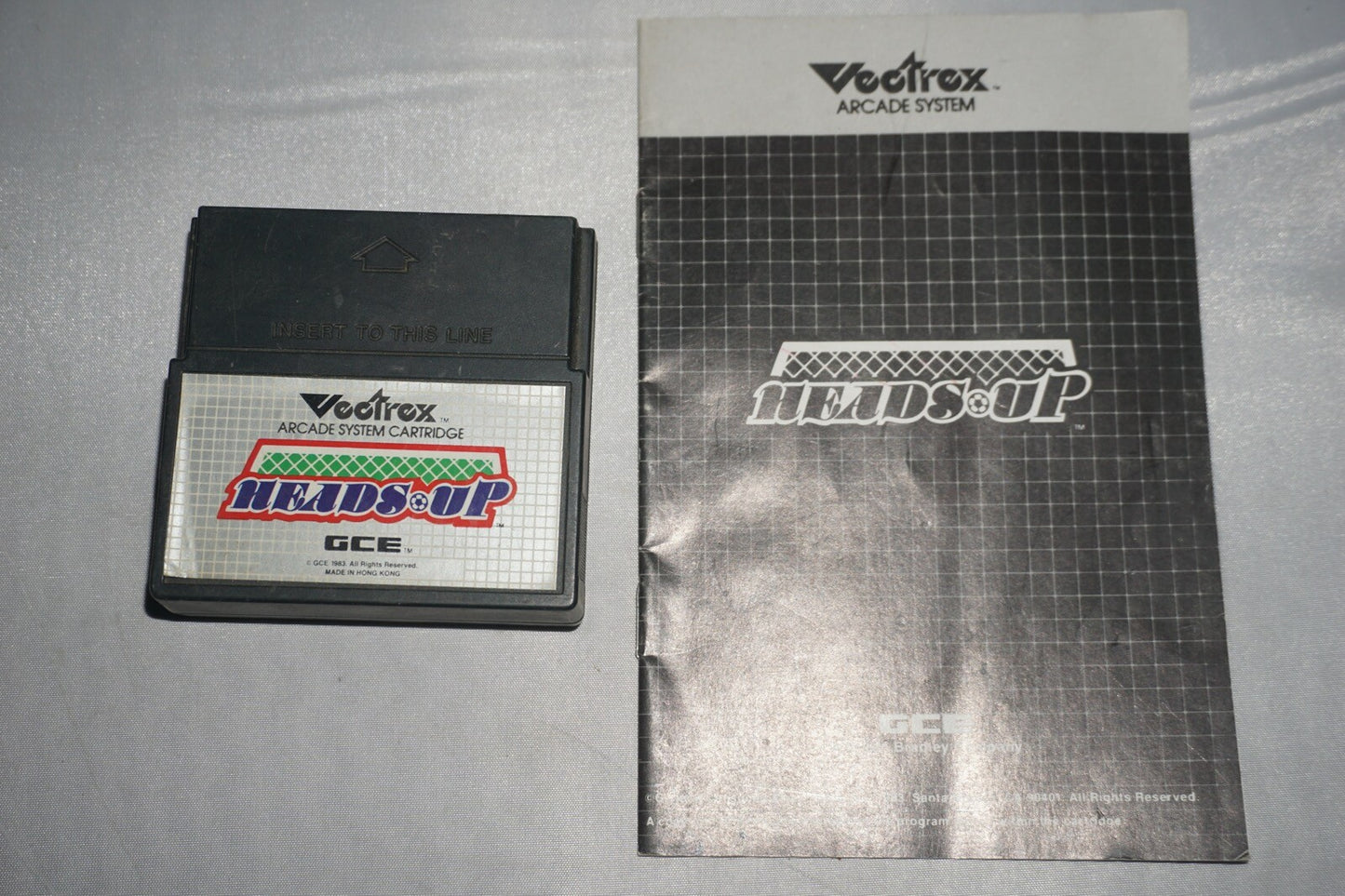 Heads Up Soccer (Vectrex) with Manual