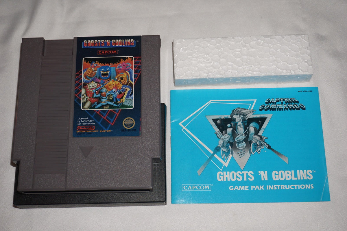 Ghosts N Goblins (Nintendo NES) Complete in Box CIB