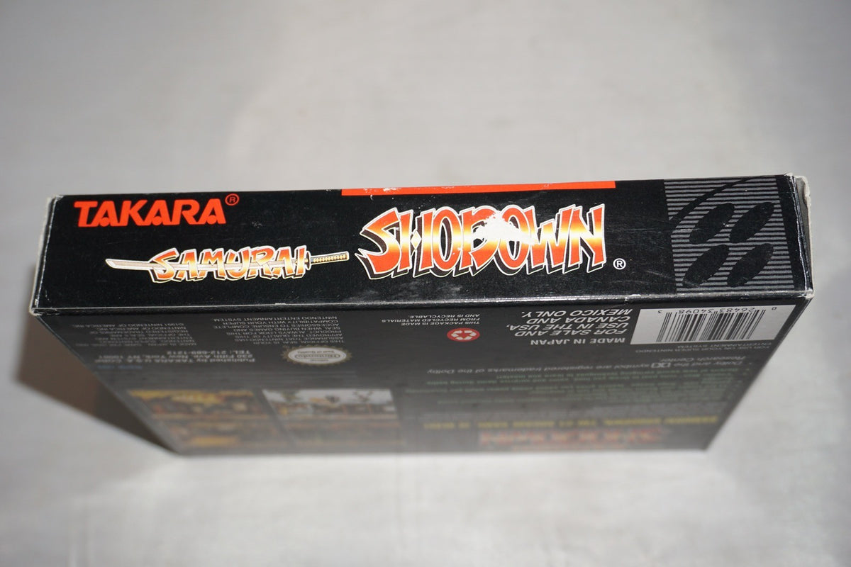 Samurai Shodown (Super Nintendo SNES) Complete in Box w/ Reg Card CIB