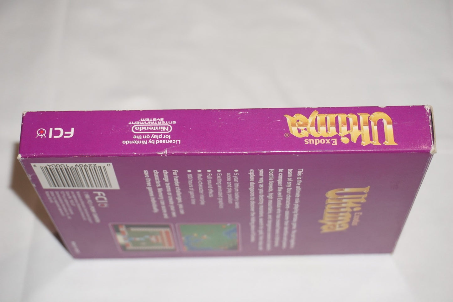 Ultima Exodus (Nintendo NES) Complete in Box CIB