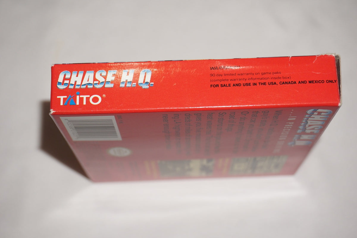 Chase H.Q HQ (Nintendo Game Boy Game Boy) Complete in Box CIB