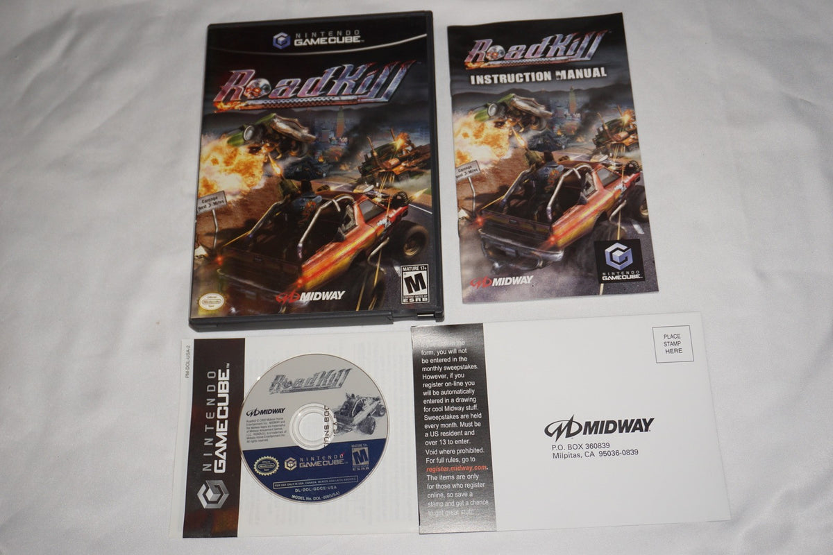 Roadkill (Nintendo Gamecube) Complete w/ Reg Card