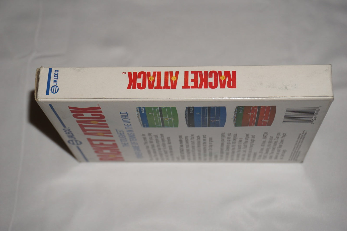 Racket Attack (Nintendo NES) Complete in Box CIB