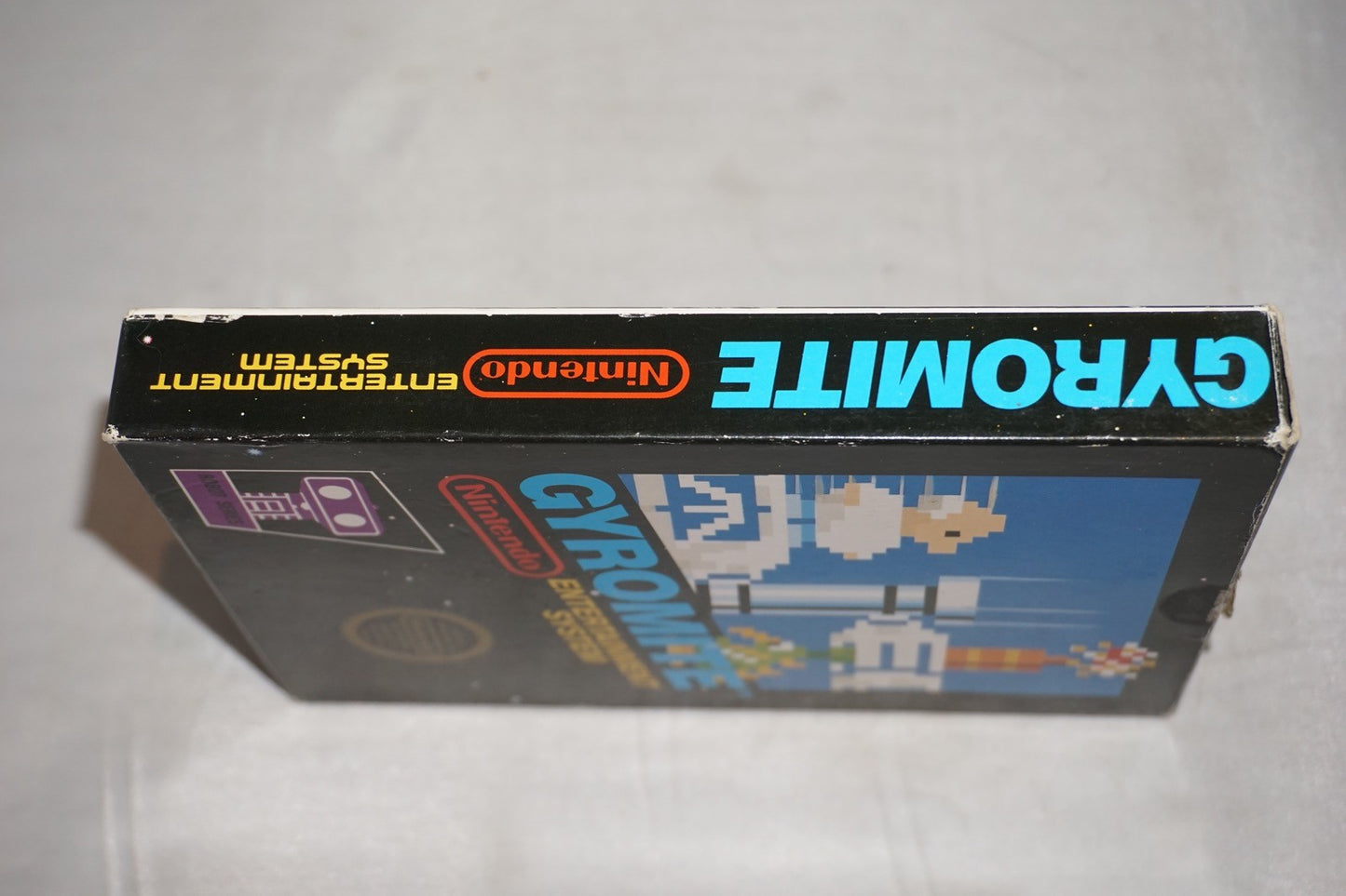 Gyromite Matte Sticker (Nintendo NES) Complete in Box CIB 1st Print