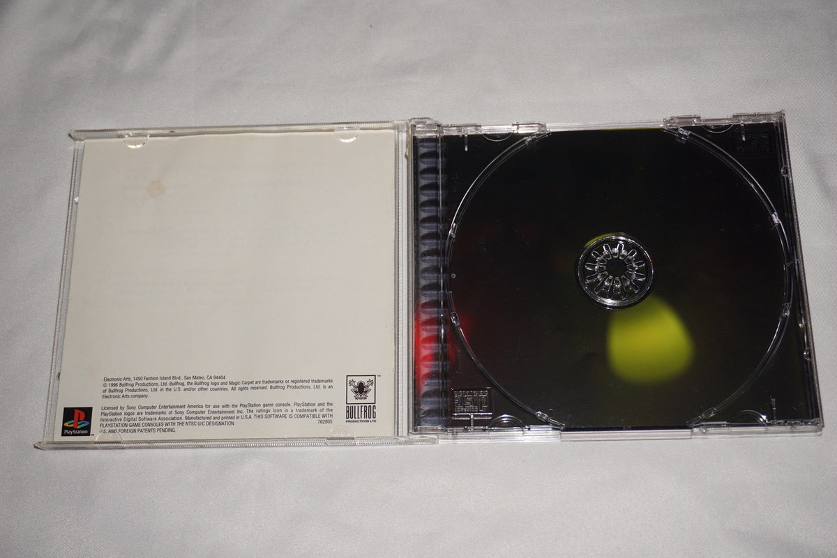 Magic Carpet (Sony Playstation 1 ps1) Complete