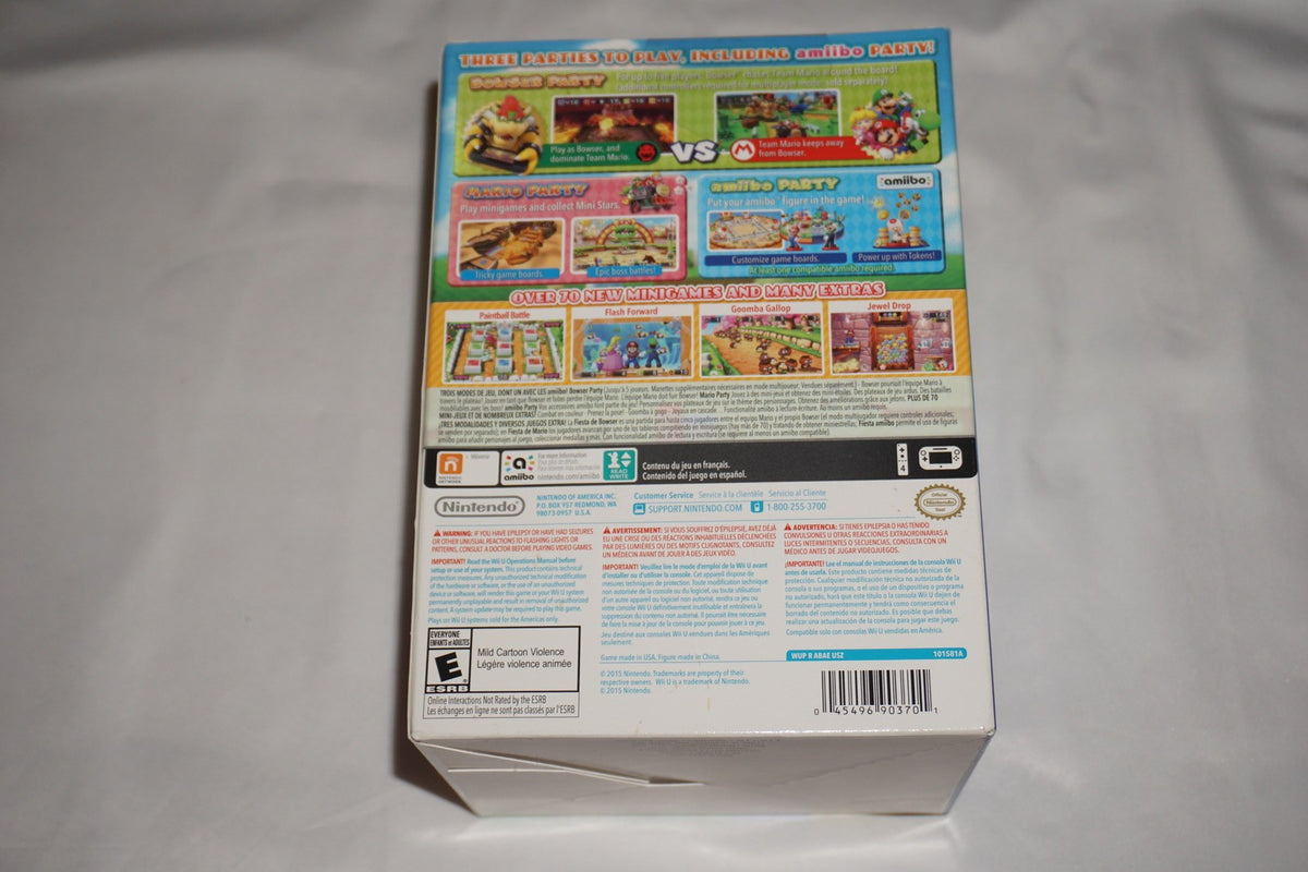 Mario Party 10 (Nintendo Wii U) NEW Sealed w/ Mario Amiibo