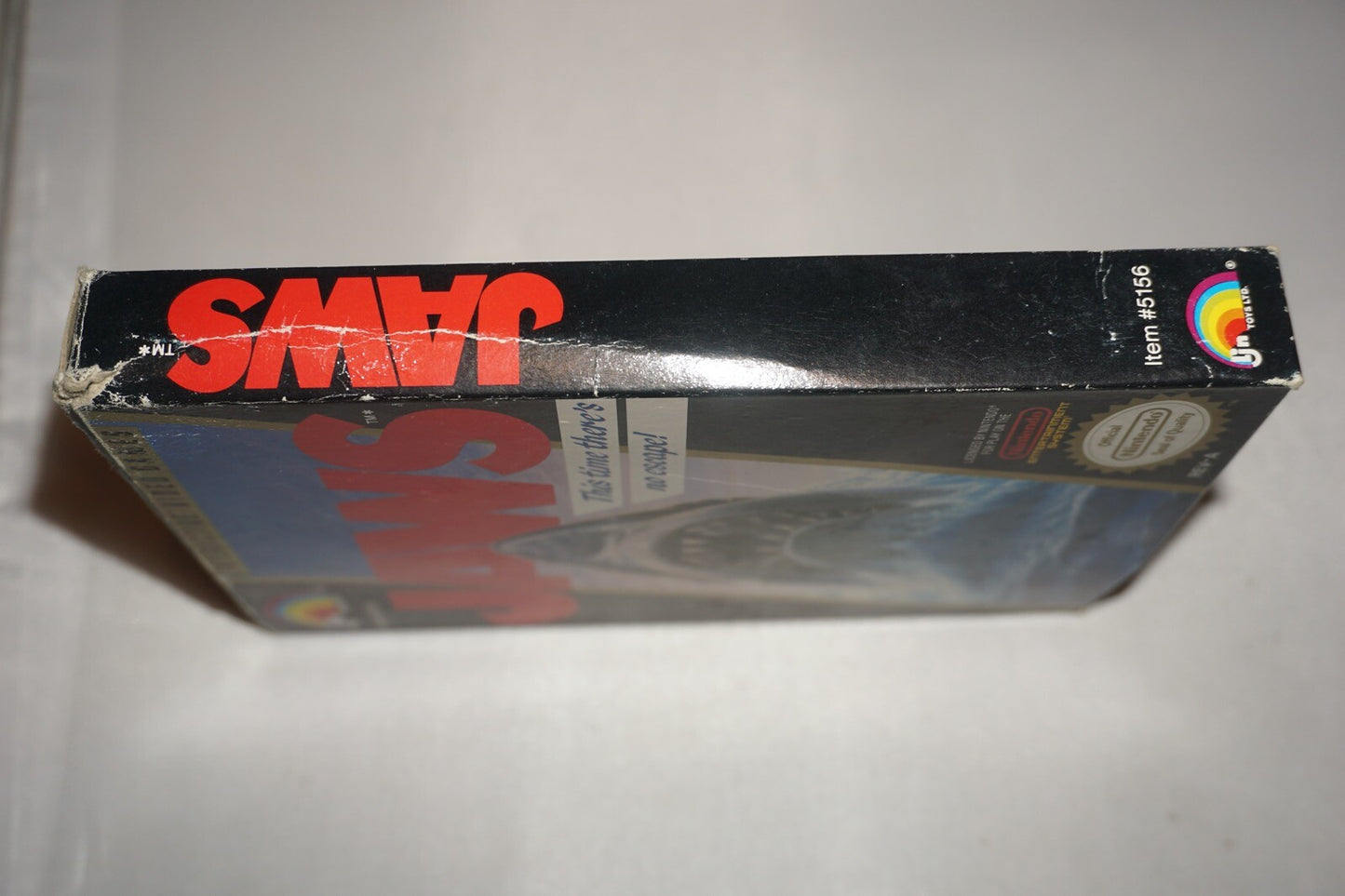 Jaws OVAL (Nintendo NES) Complete in Box CIB