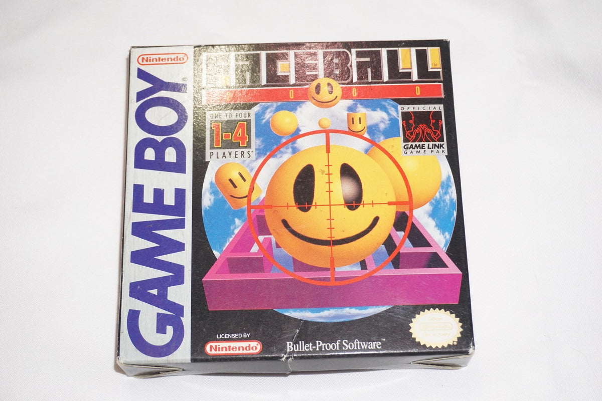 Faceball 2000 (Nintendo Game Boy Gameboy) Complete in Box w/ Reg CIB