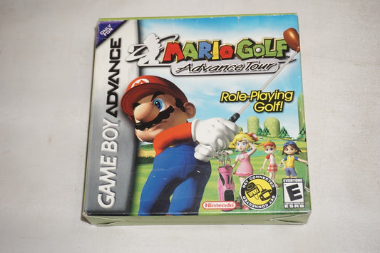 Mario Golf Tour (Gameboy Advance Game Boy GBA) Complete CIB Authentic