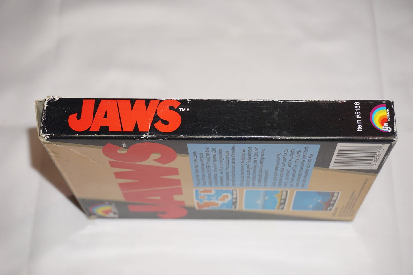 Jaws 5 Screw Circle Round Seal (Nintendo NES) Complete in Box CIB