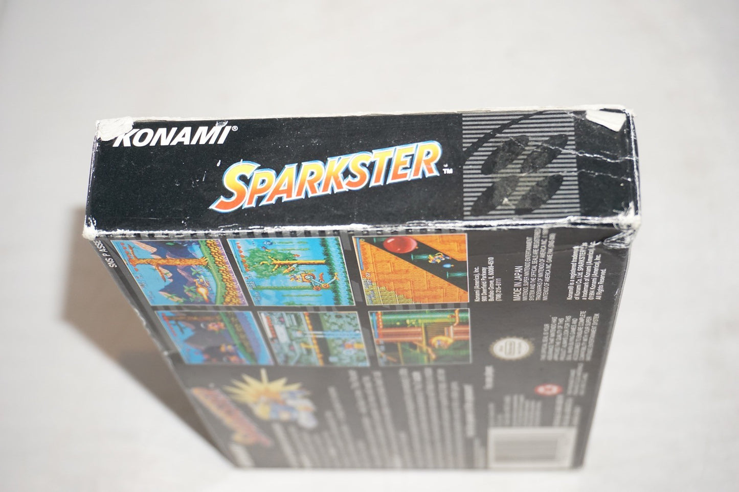 Sparkster (Super Nintendo SNES) Complete in Box CIB