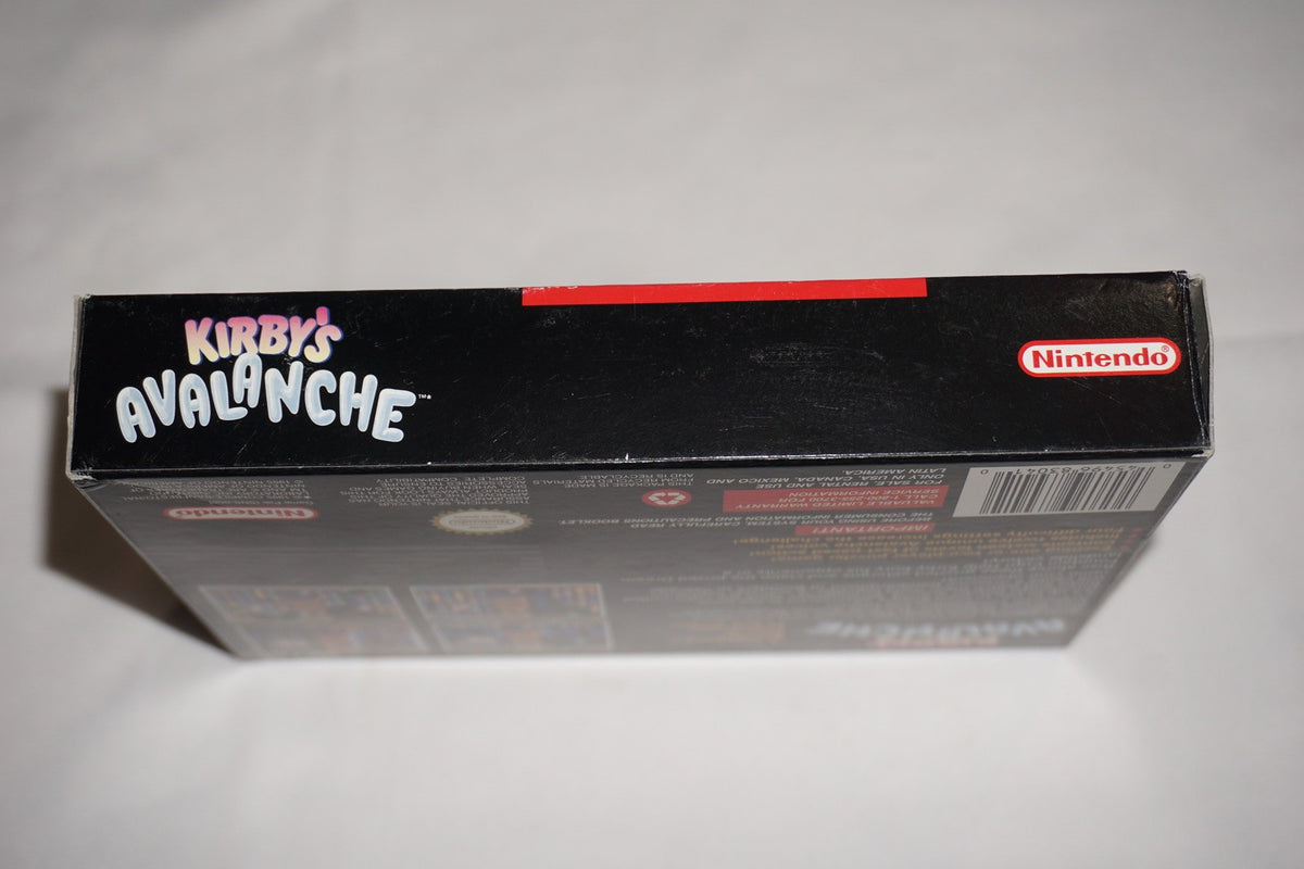 Kirby's Avalanche (Super Nintendo SNES) Complete in Box CIB