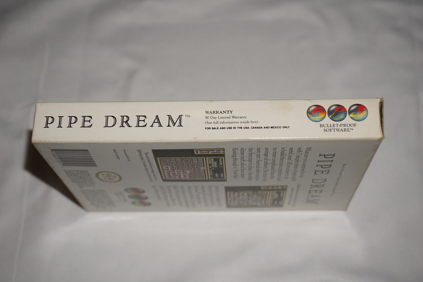 Pipe Dream (Nintendo NES) Complete in Box CIB