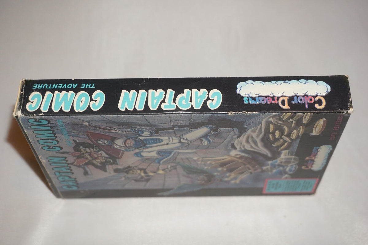 Captain Comic BLUE (Nintendo NES) Complete in Box CIB #1