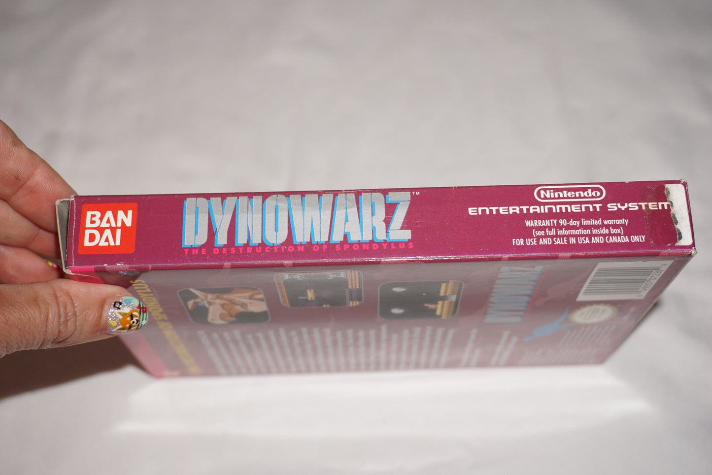 Dynowarz (Nintendo NES) Complete in Box CIB