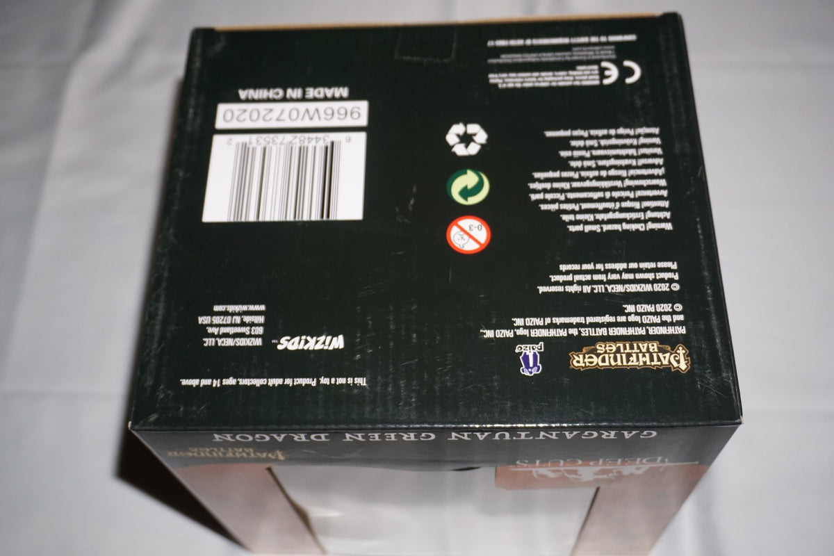 Pathfinder Battles Gargantuan Green Dragon Unpainted NEW
