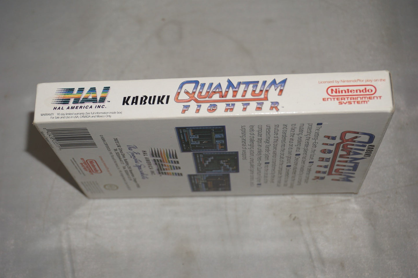 Kabuki Quantum Fighter (Nintendo NES) Complete in Box CIB
