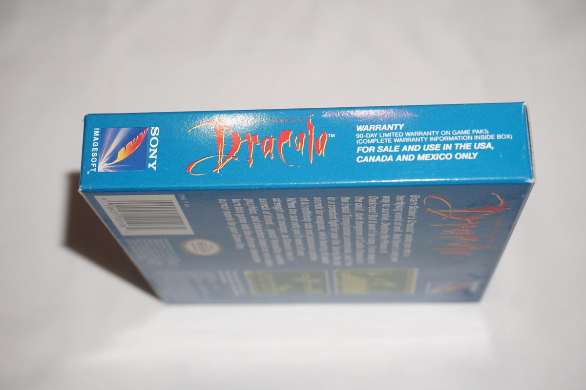 Bram Stoker’s Dracula (Nintendo Game Boy Game Boy) Complete in Box CIB
