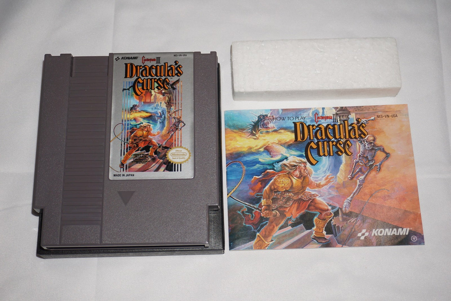 Castlevania III 3 Dracula's Curse (Nintendo NES) Complete in Box CIB