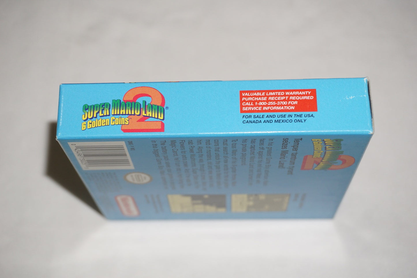 Super Mario Land 2 (Nintendo Game Boy GameBoy) Complete in Box CIB