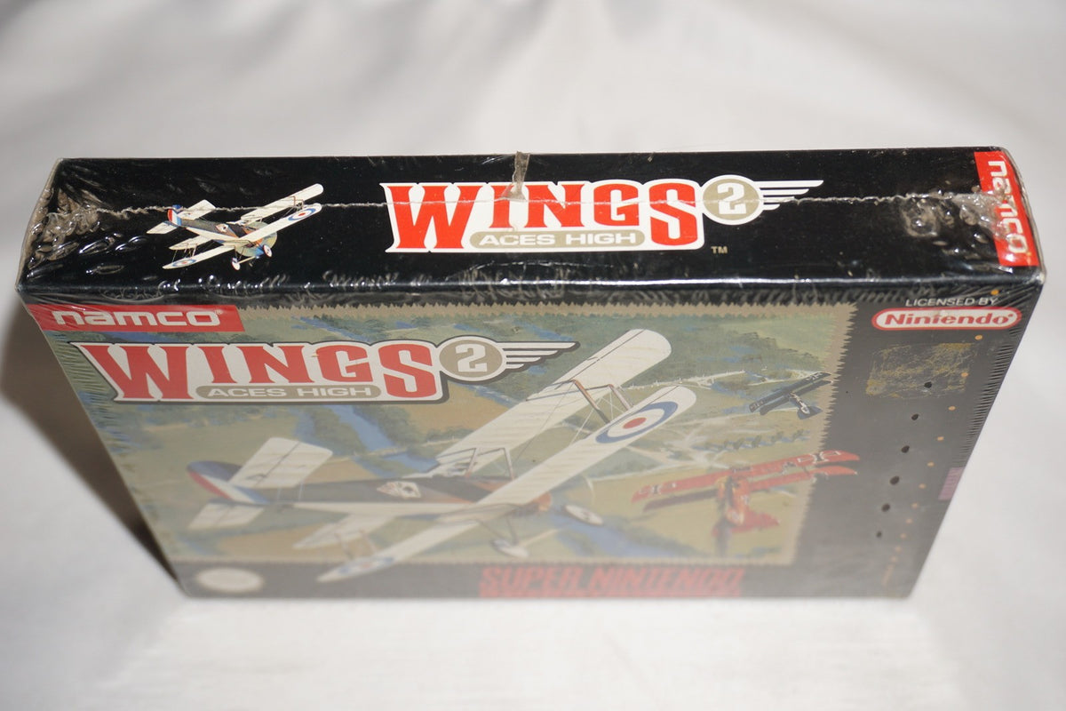 Wings 2 Aces High (Super Nintendo SNES) NEW Sealed