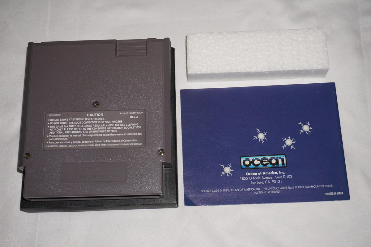 Untouchables Blue Variant (Nintendo NES) Complete in Box CIB
