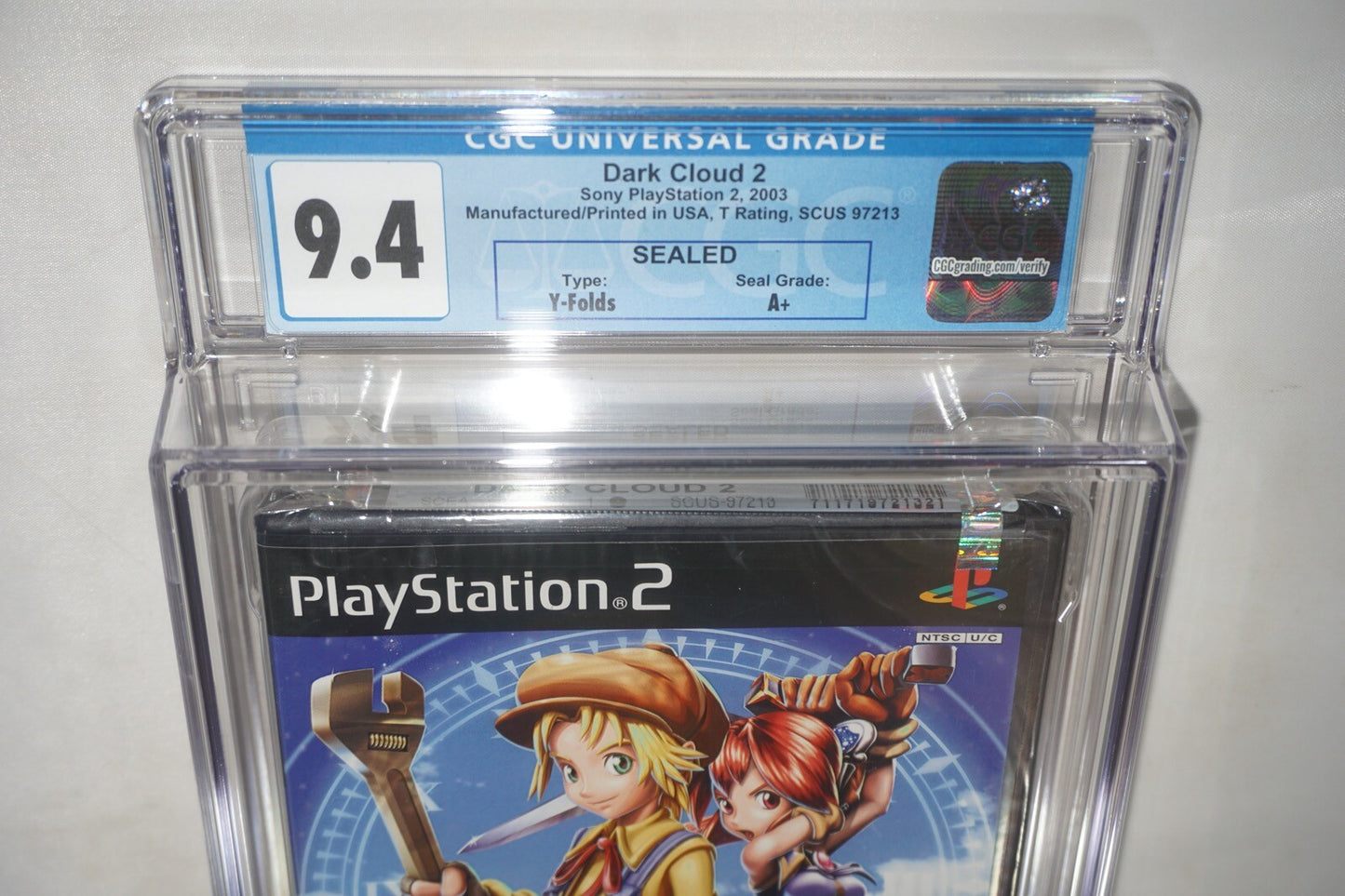 Dark Cloud 2 (Sony Playstation 2 ps2) CGC 9.4 A+ NEW Sealed