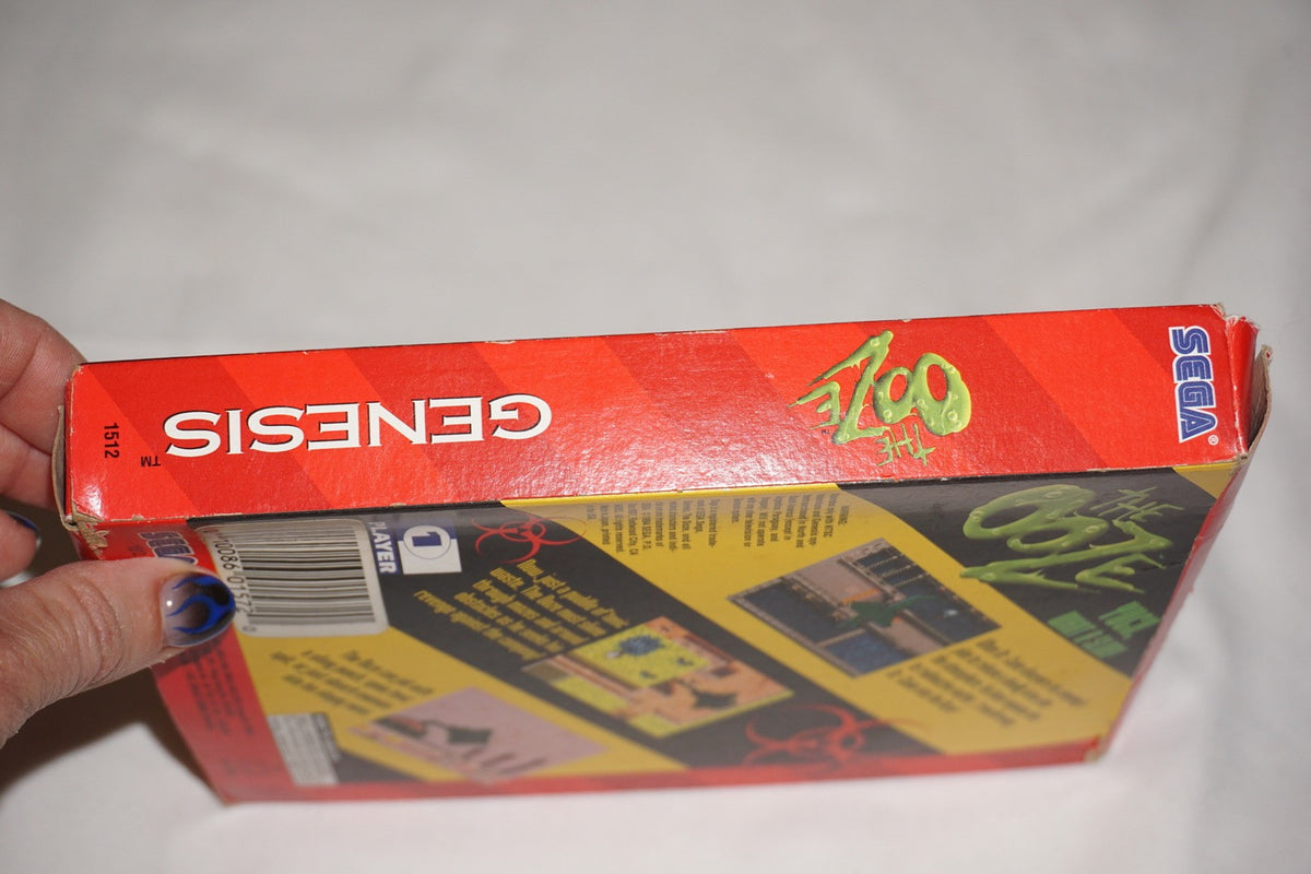The Ooze (Sega Genesis) Complete in Box CIB