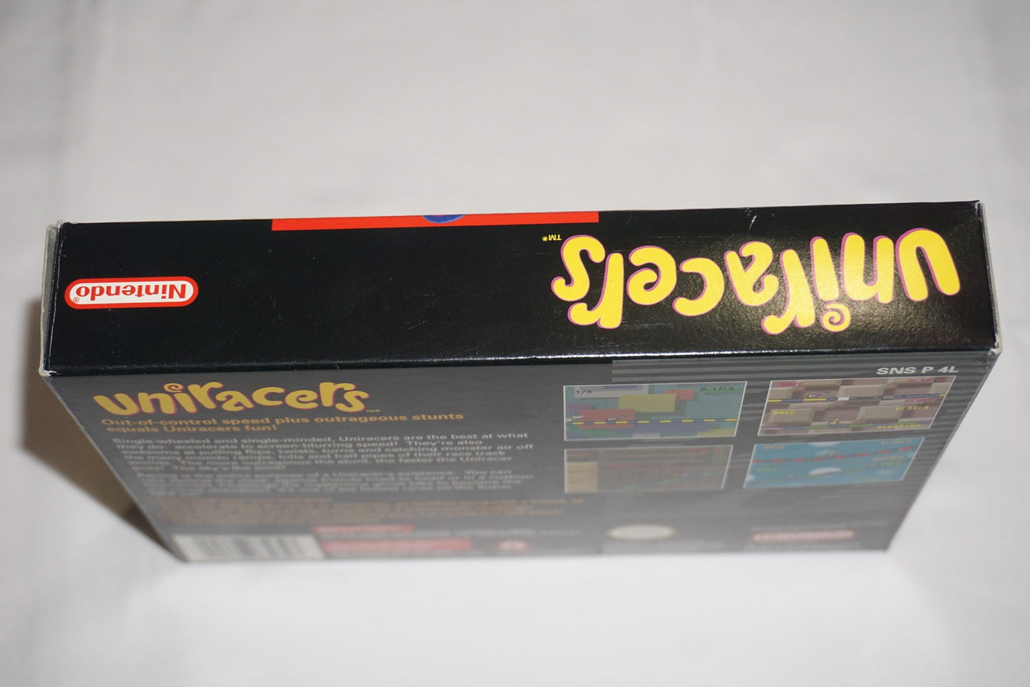Uniracers (Super Nintendo SNES) Complete in Box w/ Poster CIB