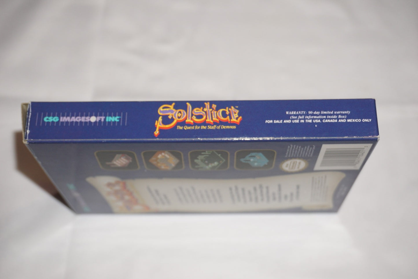 Solstice (Nintendo NES) Complete in Box CIB