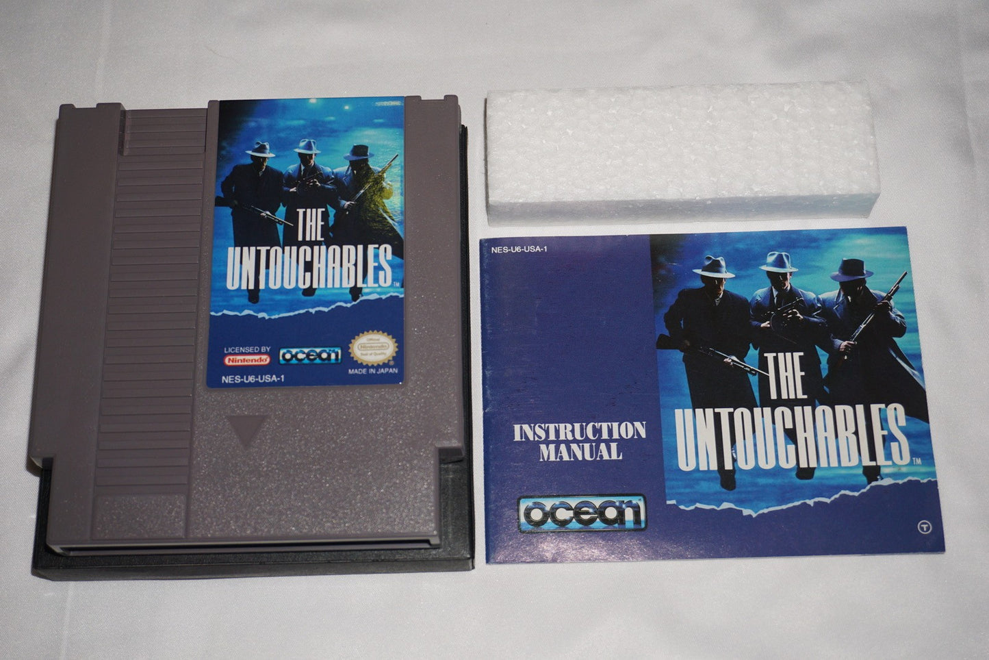 Untouchables Blue Variant (Nintendo NES) Complete in Box CIB