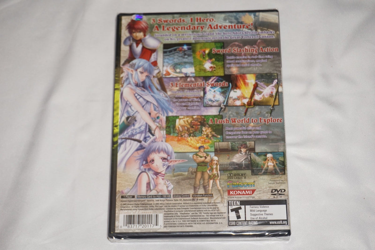 Ys: The Ark of Napishtim Y's (Sony Playstation 2 ps2) NEW Sealed
