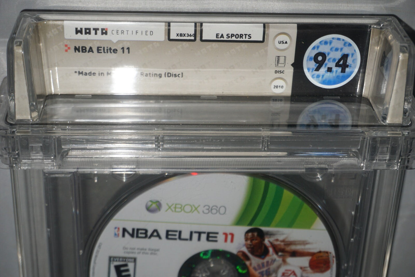 NBA Elite 11 (Microsoft Xbox 360) Disk Only WATA 9.4