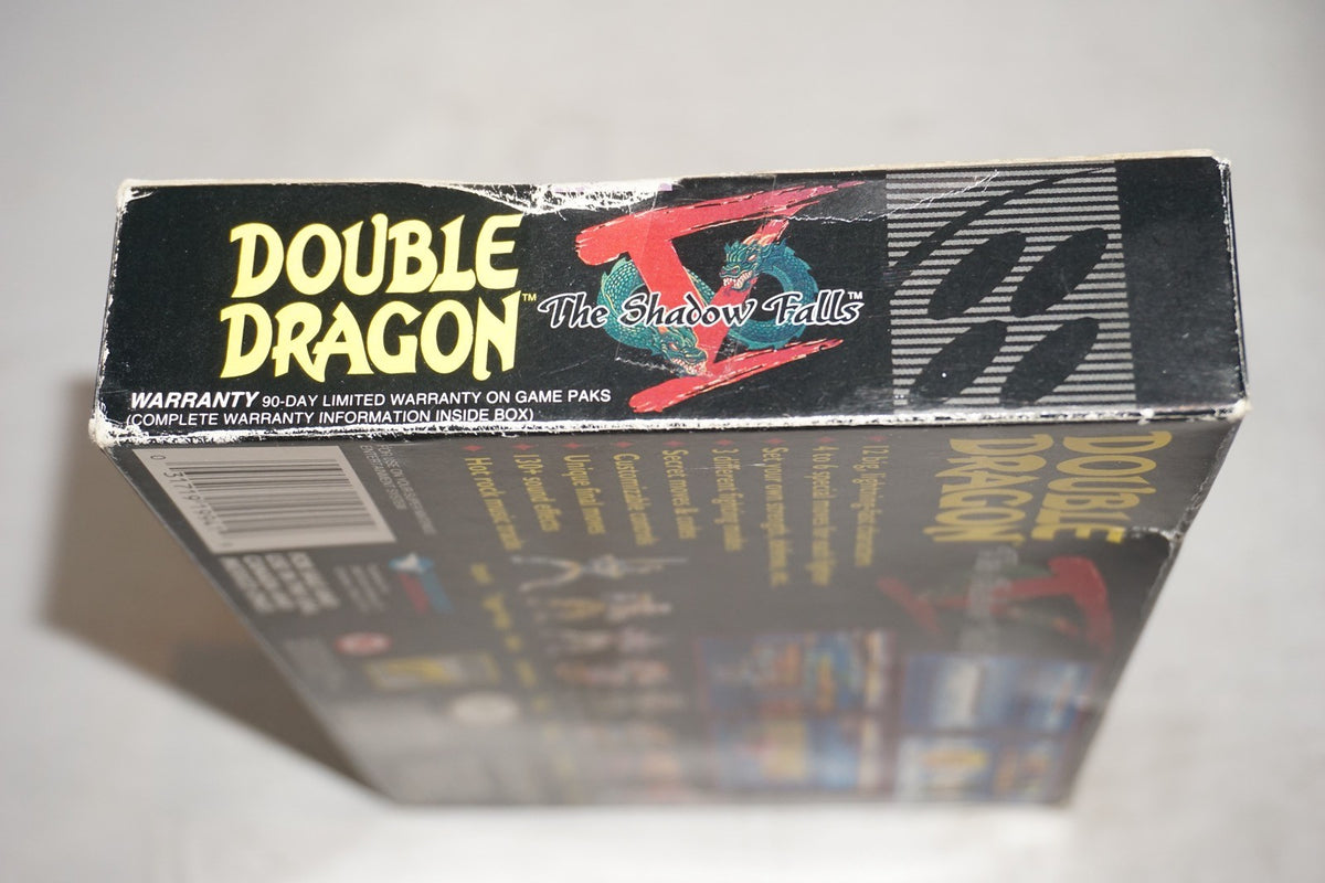 Double Dragon V 5 (Super Nintendo SNES) Complete in Box CIB