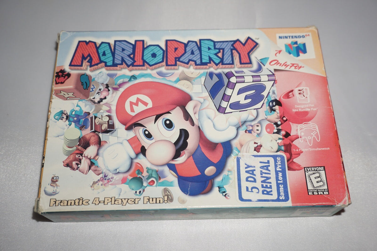 Mario Party 1 (Nintendo 64 N64) Complete in Box CIB