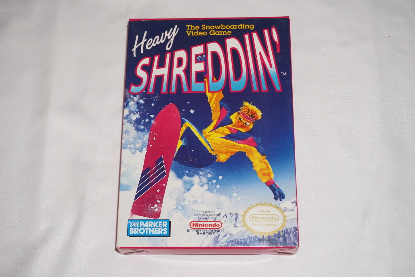 Heavy Shreddin (Nintendo NES) Complete in Box CIB