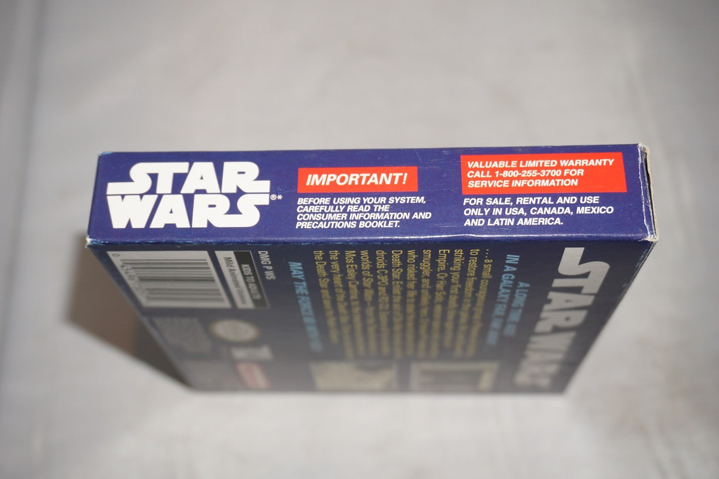 Star Wars PC (Nintendo Gameboy Game Boy GB) Complete CIB Authentic