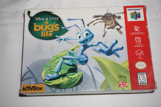 Bug's Life (Nintendo 64 N64) Complete in Box CIB