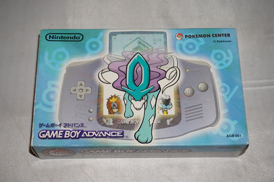 Pokemon Center Suicune Game Boy Advance GBA System Console NEW In Box JAPAN JP