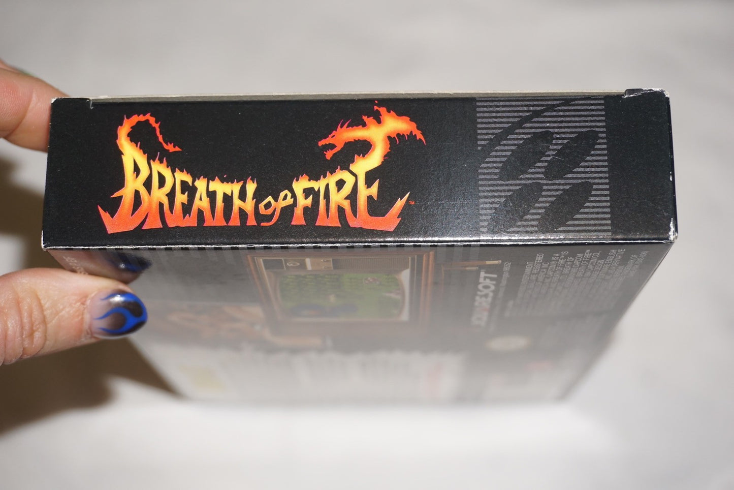 Breath of Fire 1 (Super Nintendo SNES) Complete in Box w/ Reg Charts CIB