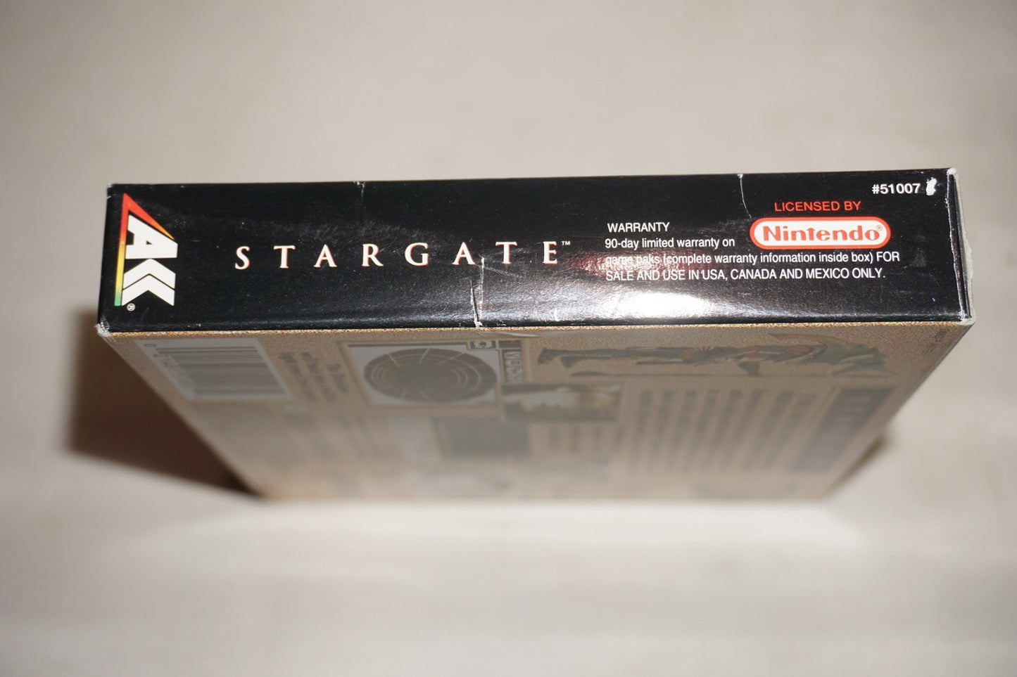 Stargate (Nintendo Gameboy Game Boy GB) Complete CIB Authentic