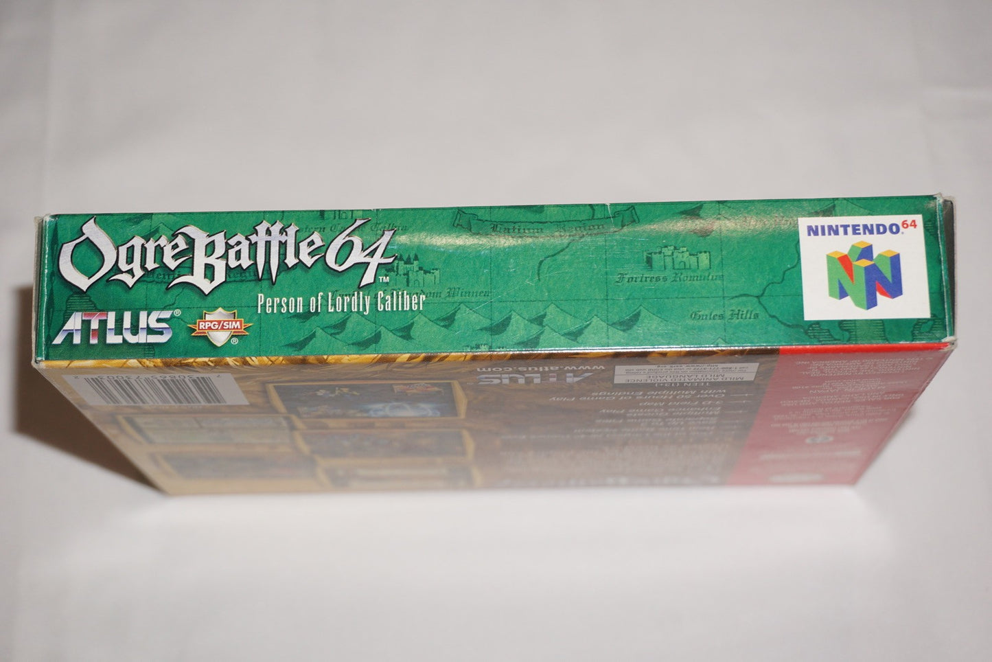 Ogre Battle (Nintendo 64 N64) Complete in Box CIB Authentic